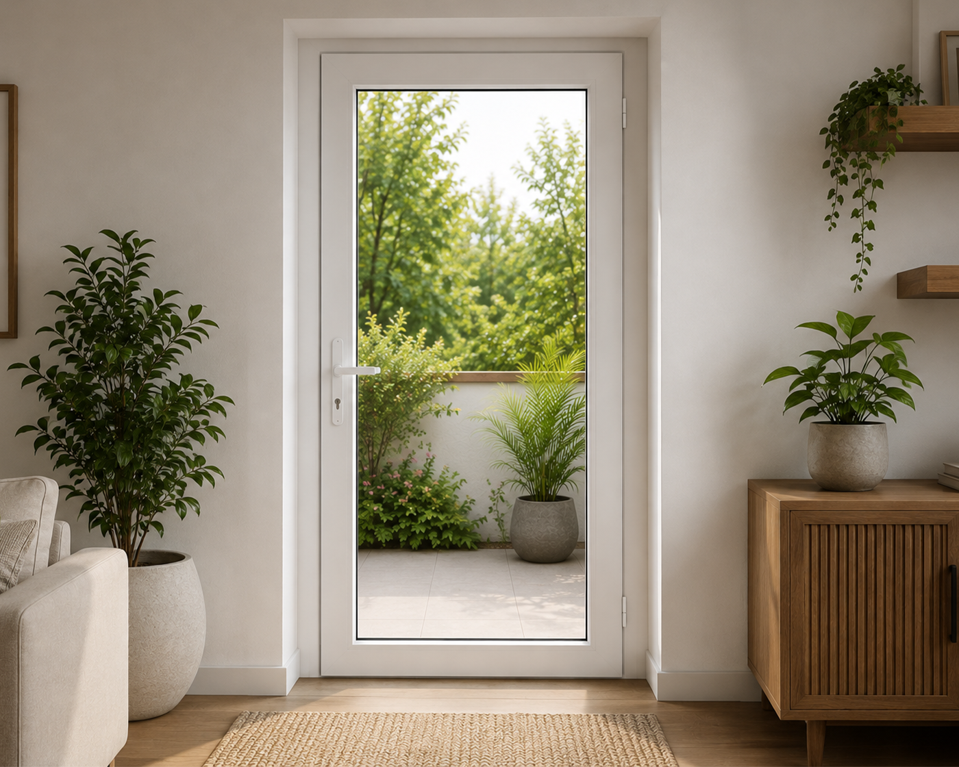 uPVC Single Casement Door